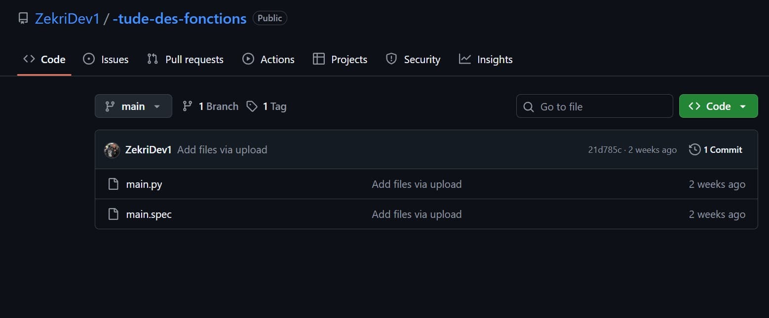 Etude De Fonction - Executable Program by Akram Zekri